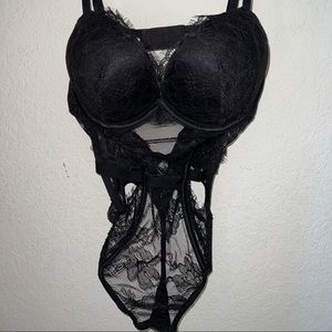 Victorias Secret push up bra Bodysuit lingerie